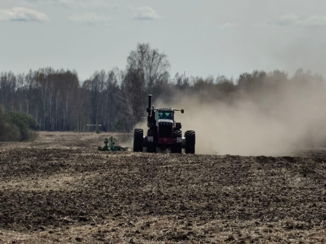 Начало посевной кампании в Нижнеингашском районе.