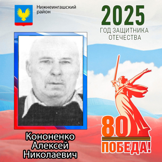 Кононенко Алексей Николаевич. Кононенко Алексей Николаевич.